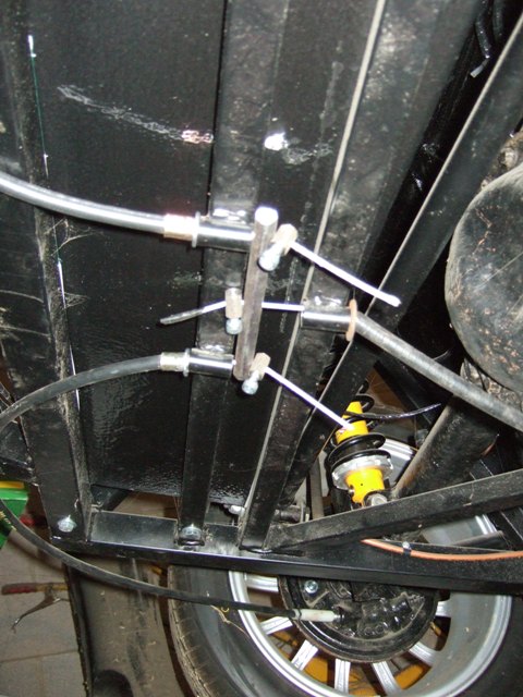 Handbrake linkage